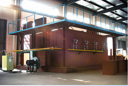 DX8364 อุปกรณ์ทดสอบความต้านทานไฟขององค์ประกอบอาคาร หม้อตั้งและหม้อแนวราบ EN13381-8