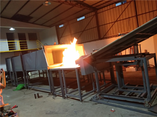 380V 50HZ แหล่งไฟฟ้า อุปกรณ์ทดสอบไฟสําหรับวัสดุก่อสร้าง UL790 มาตรฐาน