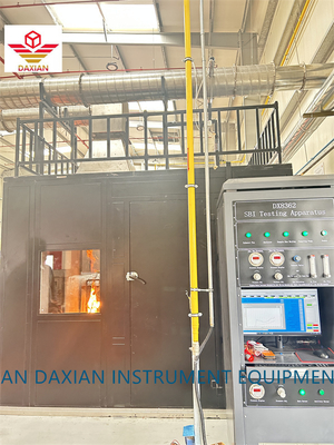 เครื่องทดสอบ SBI BS EN 13823 สำหรับทดสอบวัสดุก่อสร้าง (Single Burning Item Test Apparatus)
