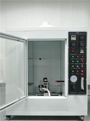 380V UL94 HB อุปกรณ์ทดสอบยางซิลิโคน UL Bunsen Burner Burning Test