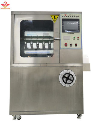 วัสดุฉนวนอุปกรณ์ทดสอบพลาสติก AC 220V 50HZ Tracking Erosion Tester